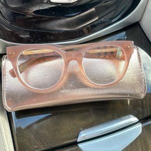 Rebecca Minkoff glasses with rose case!
